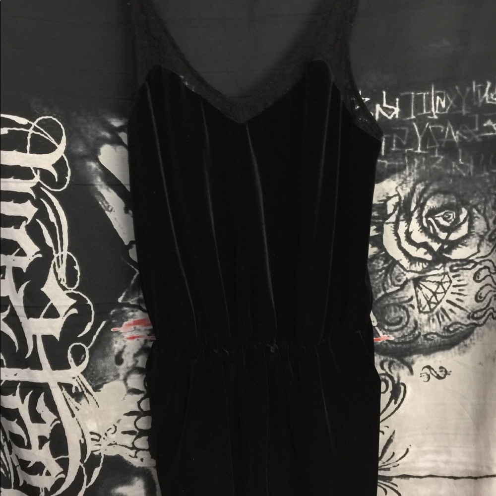 Velvet black Guess Romper